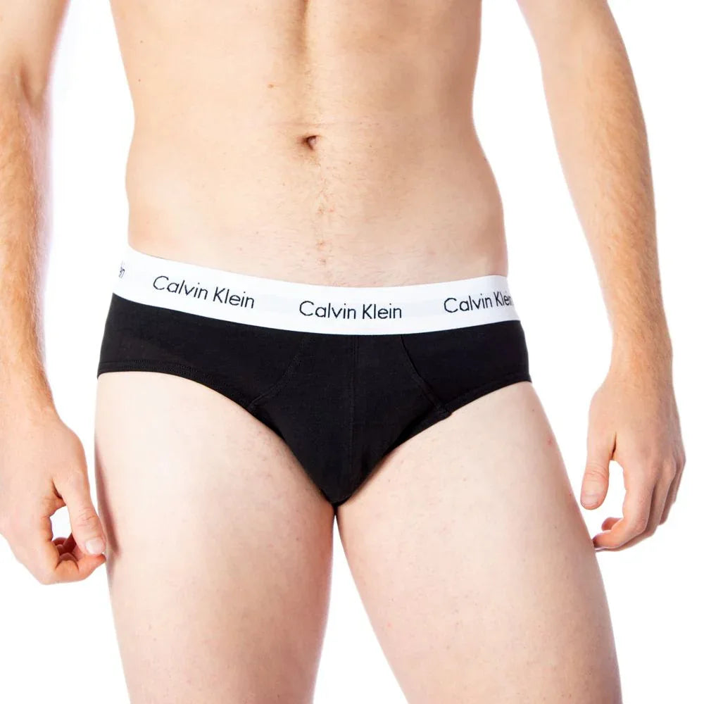 Calvin Klein Underwear Gray Cotton Briefs - Zeiniez