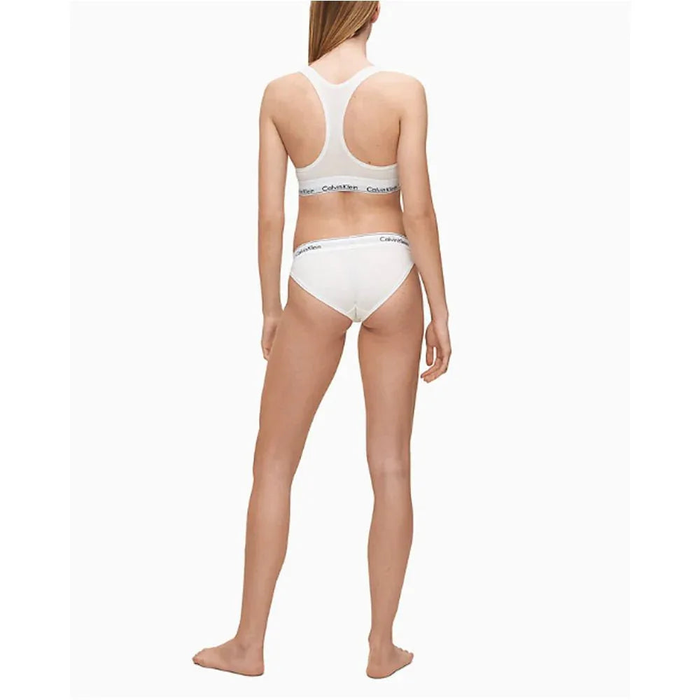 Calvin Klein Underwear White Cotton Pantie - Zeiniez