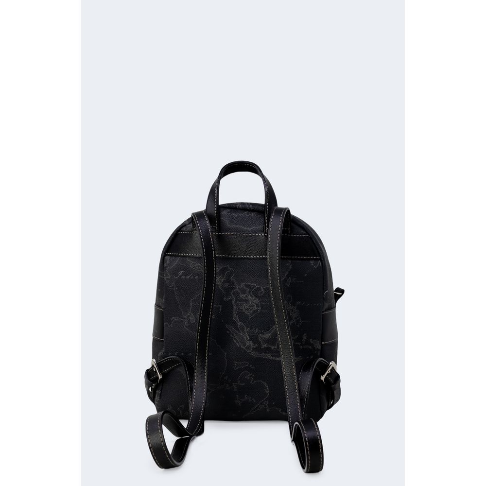 Alviero Martini Prima Classe Black Leather Backpack - Zeiniez