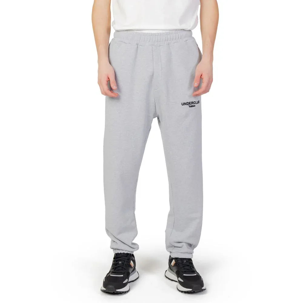 Underclub Gray Cotton Joggers (Workout Pants) - Zeiniez