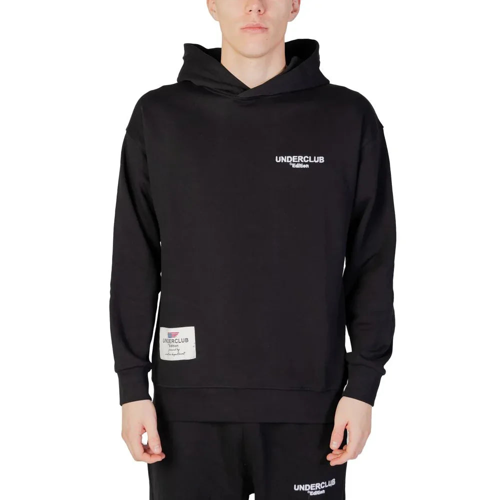 Underclub Black Cotton Hoodie - Zeiniez