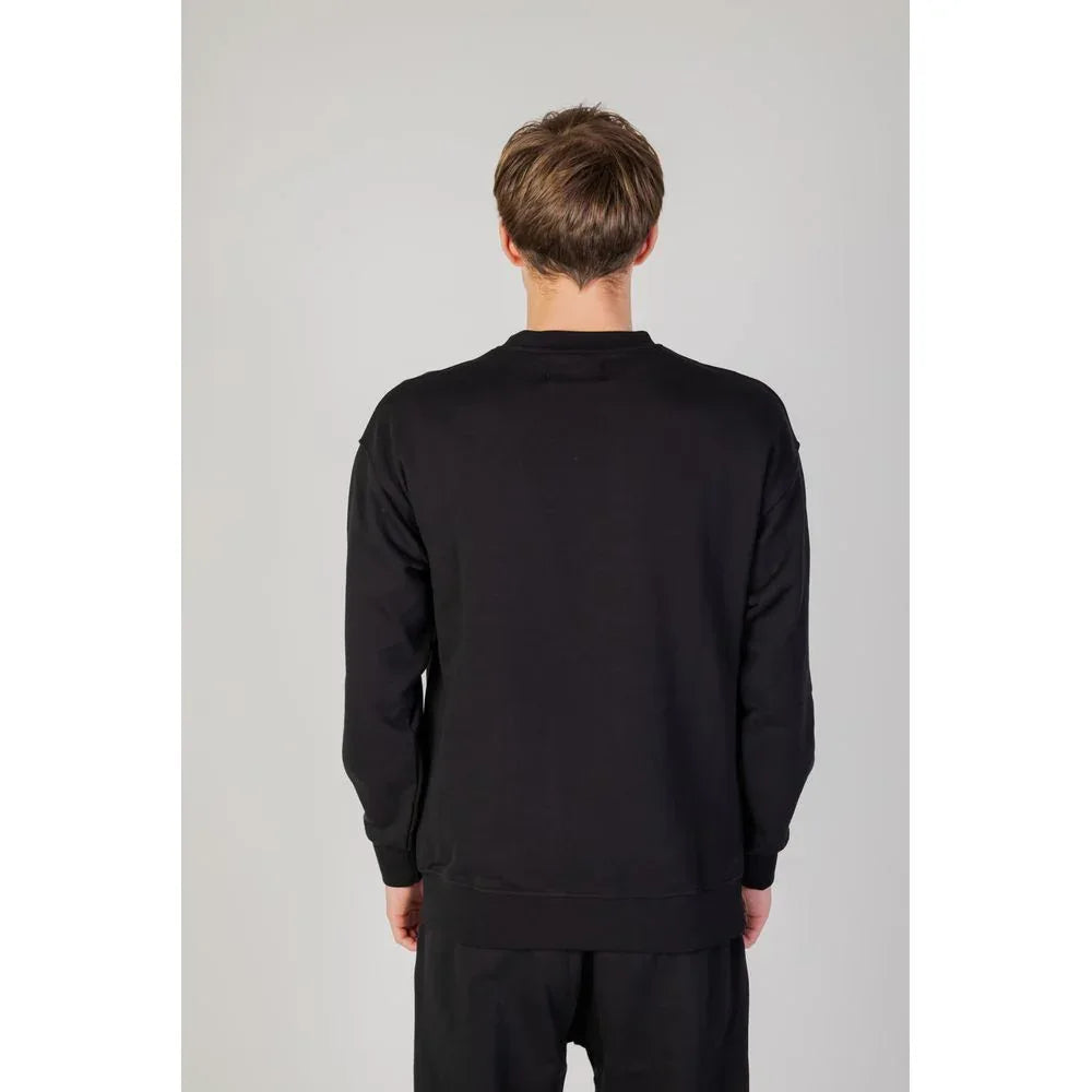 Underclub Black Cotton Sweatshirt - Zeiniez