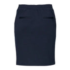 ICHI Blue Polyester Mini Skirt - Zeiniez