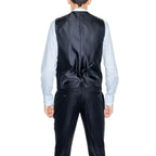 Antony Morato Black Linen Waistcoat - Zeiniez