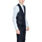 Antony Morato Black Linen Waistcoat - Zeiniez