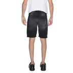 Antony Morato Black Cotton Bermuda Shorts - Zeiniez