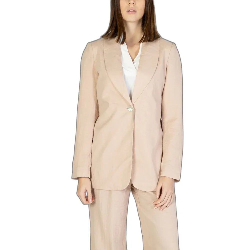 Vero Moda Pink Viscose Blazer - Zeiniez