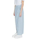 Vero Moda Blue Linen Long Skirt - Zeiniez