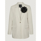 Vero Moda Beige Polyester Blazer - Zeiniez