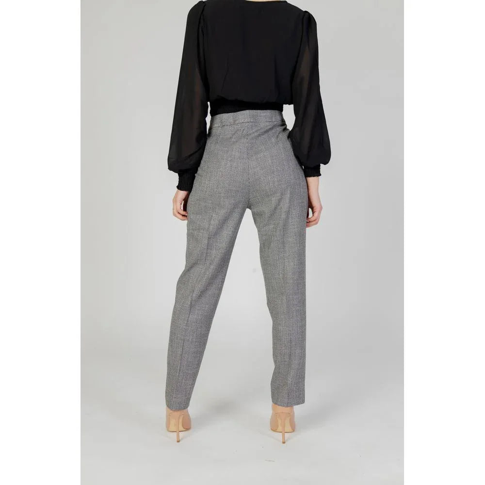 Morgan De Toi Black Polyester Pants - Zeiniez
