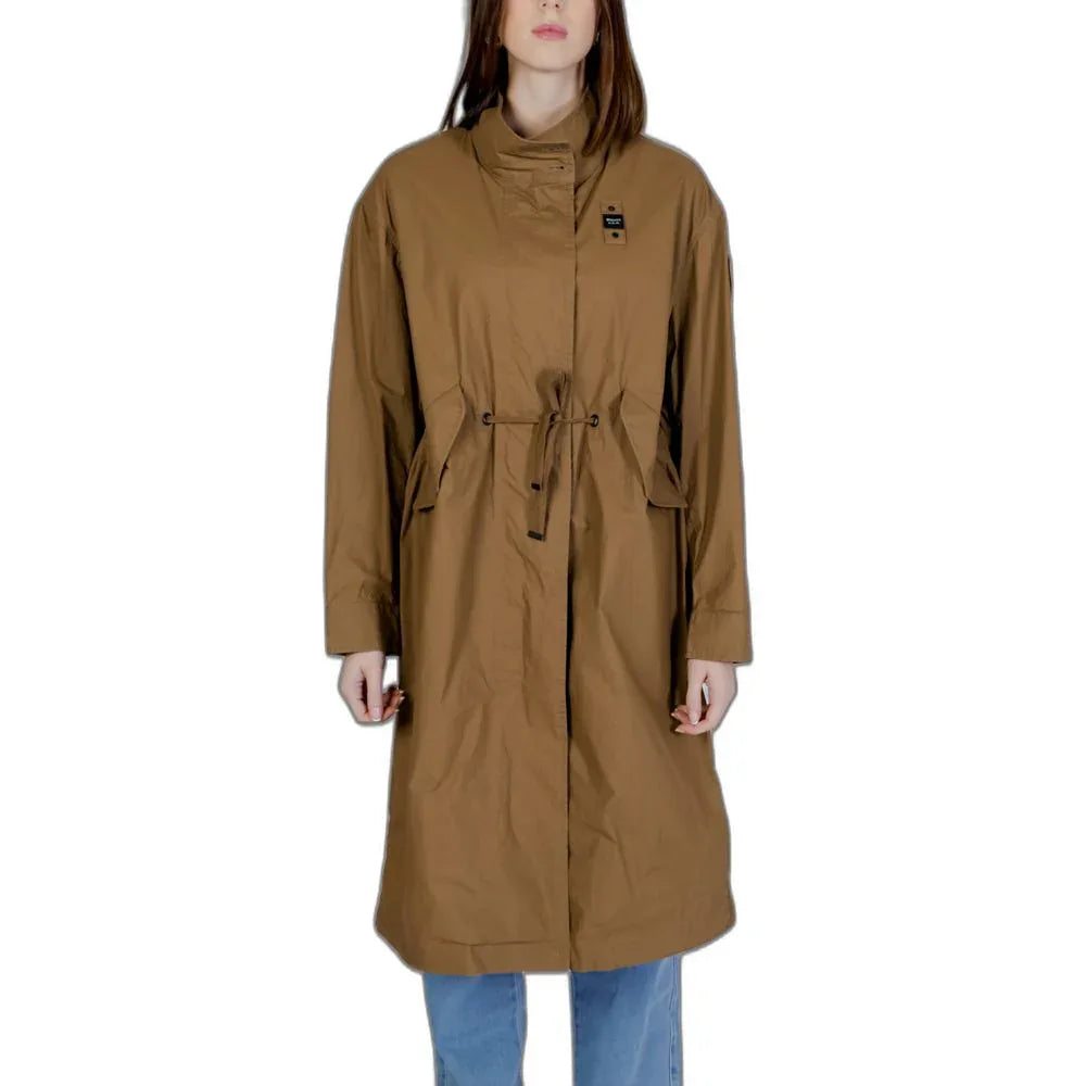 Blauer Bicolor Cotton Parka - Zeiniez