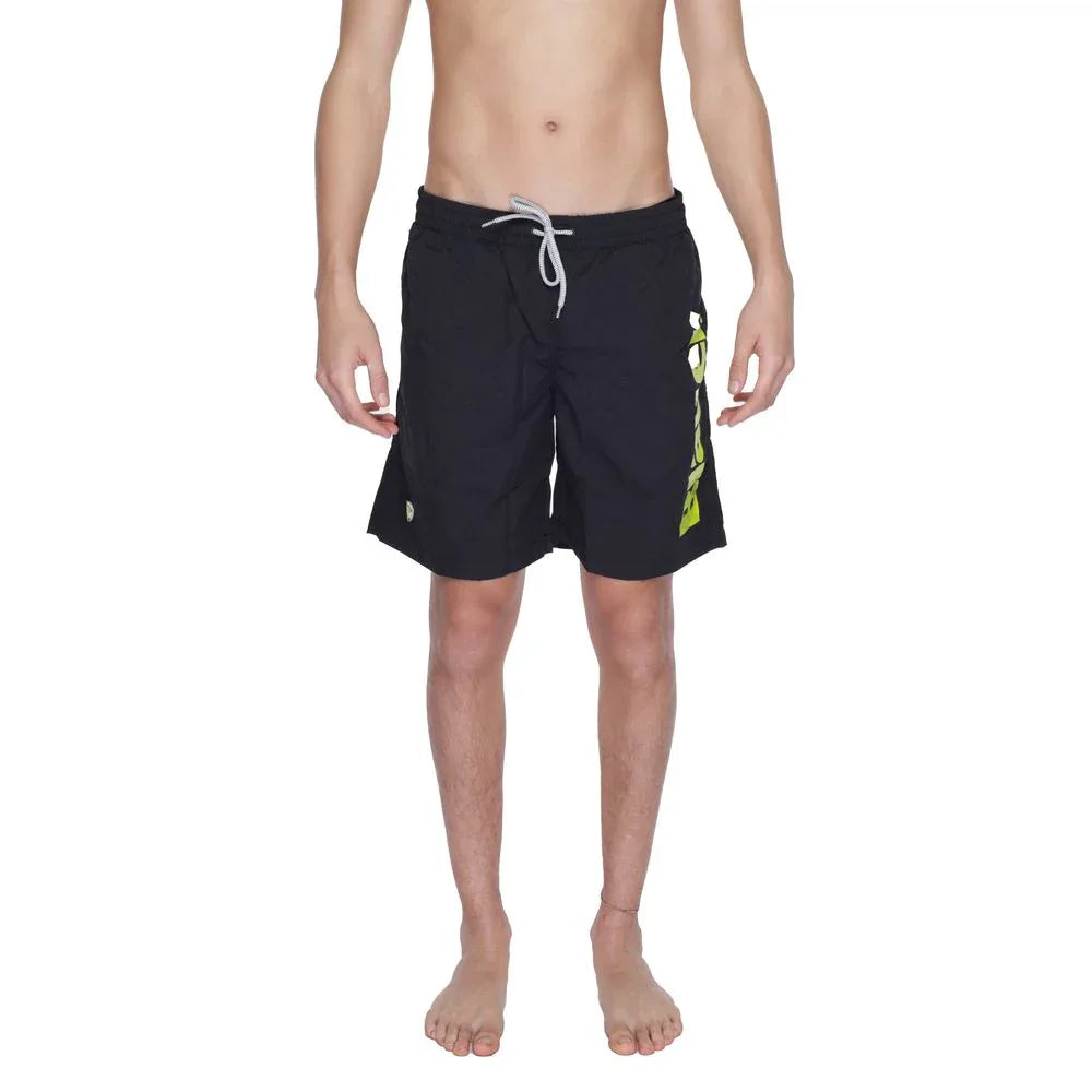 Blauer Black Polyamide Swim Shorts - Zeiniez