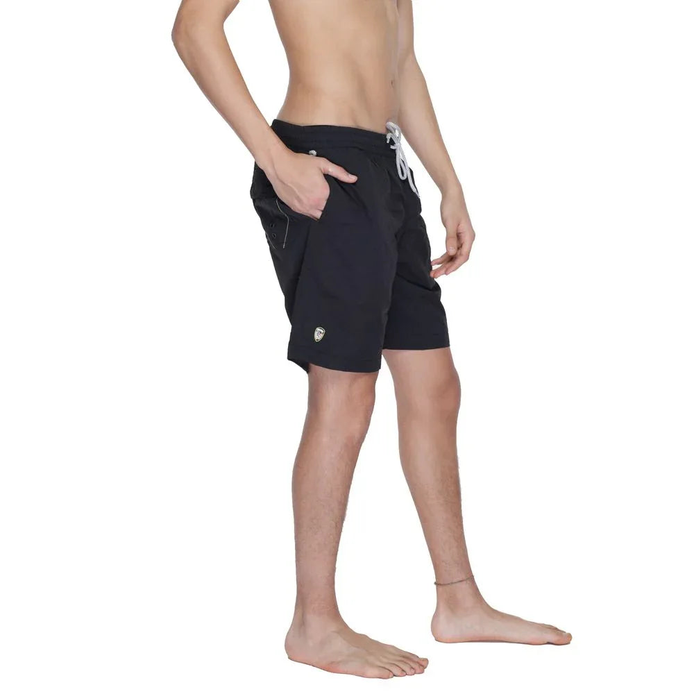 Blauer Black Polyamide Swim Shorts - Zeiniez