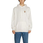 Tommy Hilfiger Jeans White Cotton Hoodie - Zeiniez