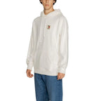 Tommy Hilfiger Jeans White Cotton Hoodie - Zeiniez