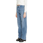 Calvin Klein Jeans Blue Cotton Relaxed Fit Jeans - Zeiniez
