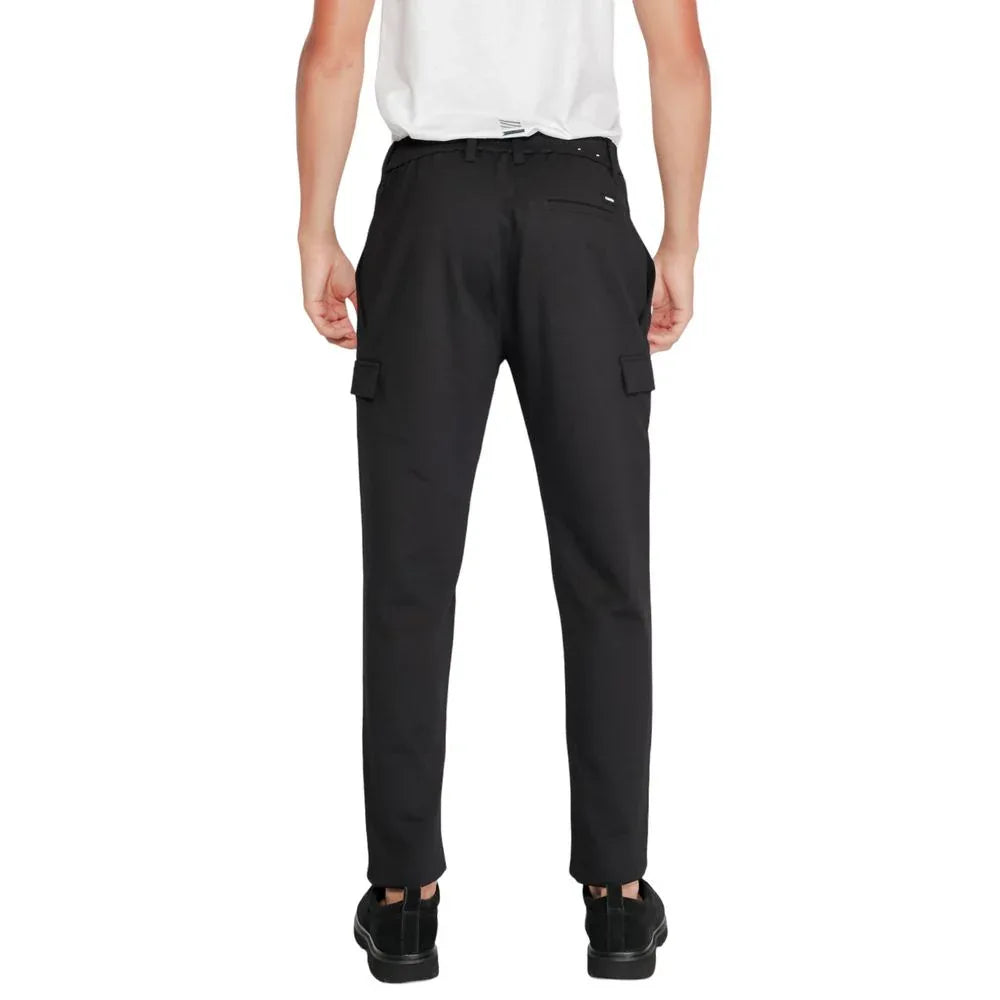 Calvin Klein Black Recycled Polyester Joggers (Workout Pants) - Zeiniez