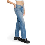 Replay Blue Cotton Mom Jeans - Zeiniez