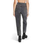 Only Gray Cotton Mom Jeans - Zeiniez