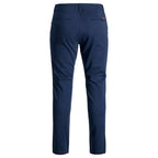 Jack Jones Blue Cotton Skinny Pants - Zeiniez