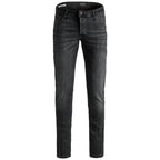 Jack Jones Black Organic Cotton Skinny Jeans - Zeiniez