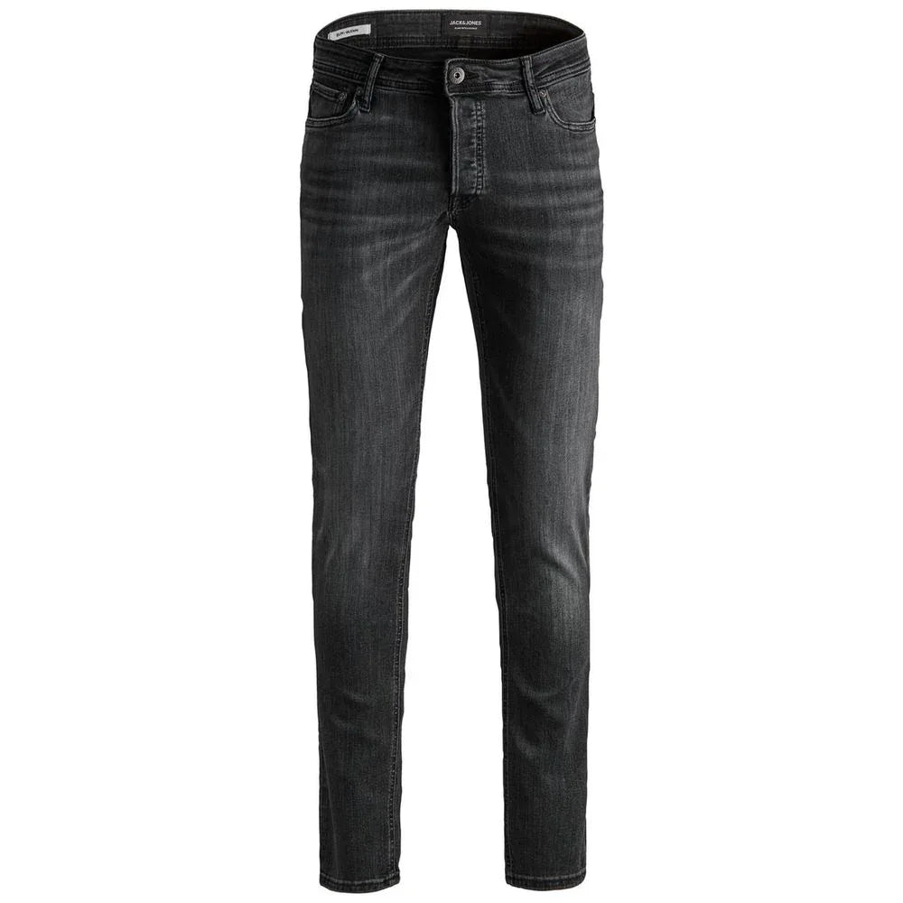 Jack Jones Black Organic Cotton Skinny Jeans - Zeiniez