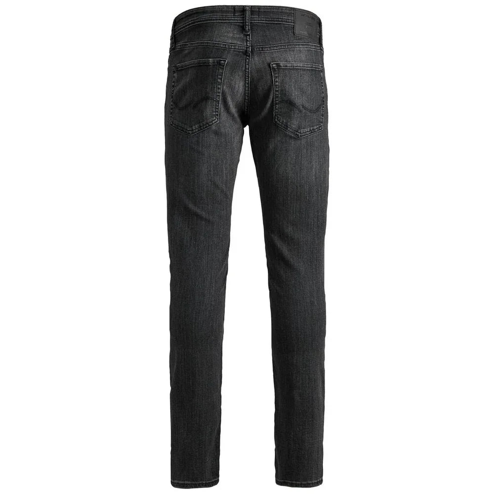 Jack Jones Black Organic Cotton Skinny Jeans - Zeiniez