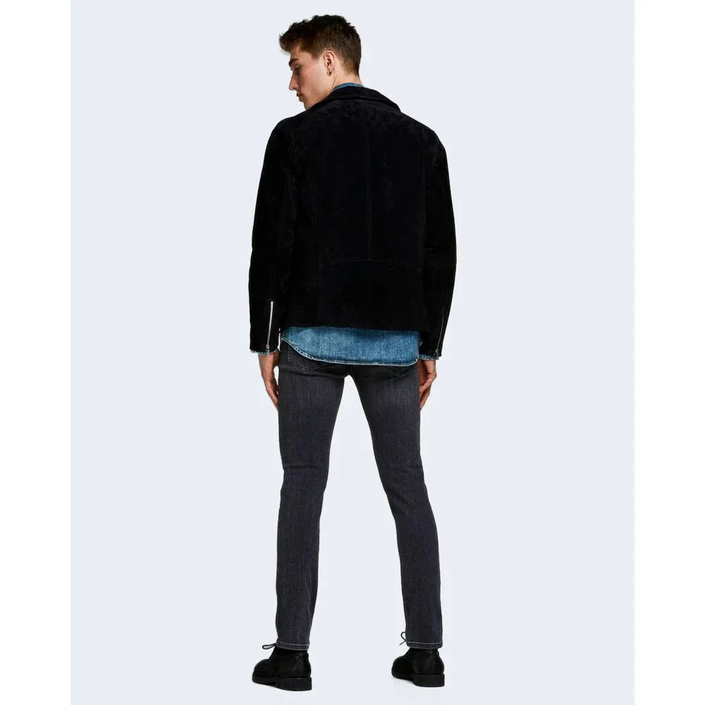 Jack Jones Black Organic Cotton Skinny Jeans - Zeiniez