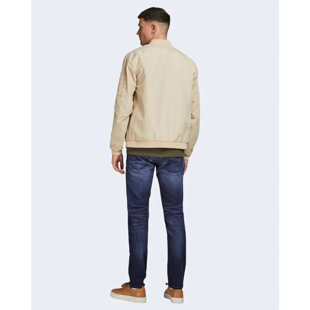 Jack Jones Blue Cotton Relaxed Fit Jeans - Zeiniez