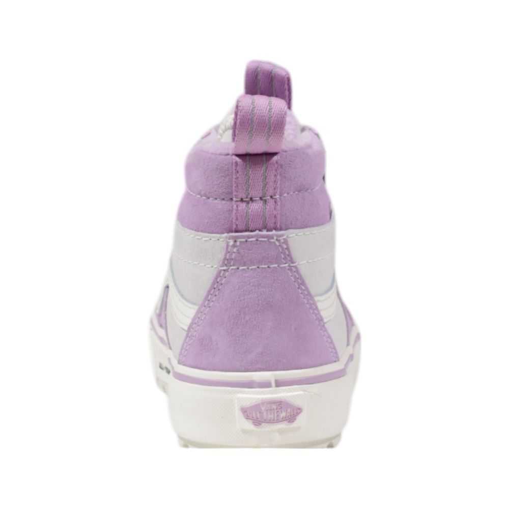 Vans Purple Leather High Top Sneakers - Zeiniez