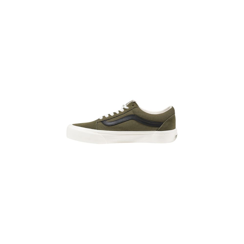 Vans Green Leather Low Top Sneakers - Zeiniez