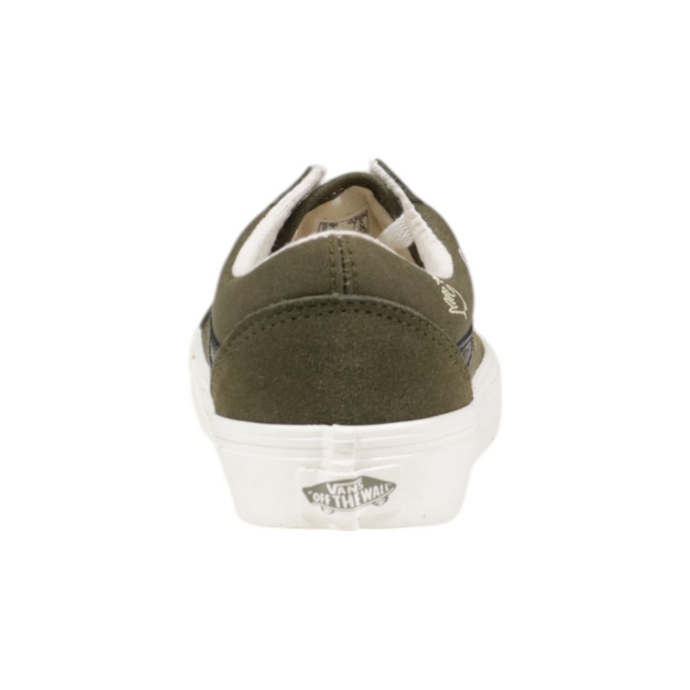 Vans Green Leather Low Top Sneakers - Zeiniez