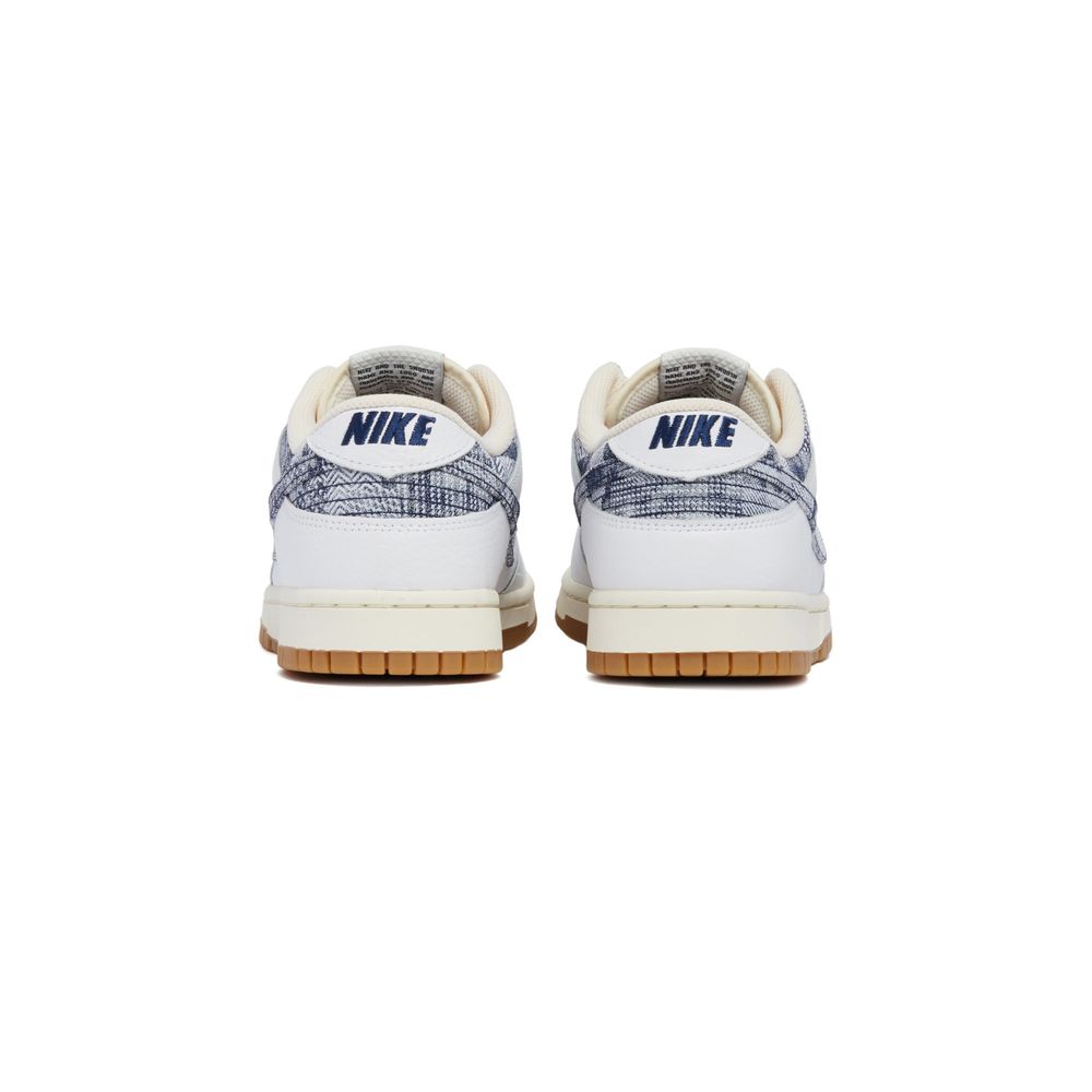 Nike Blue Leather Low Top Sneakers - Zeiniez