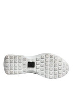 Versace Multicolor Canvas Quad Fabric Medusa Low Top Sneakers Shoes - Zeiniez