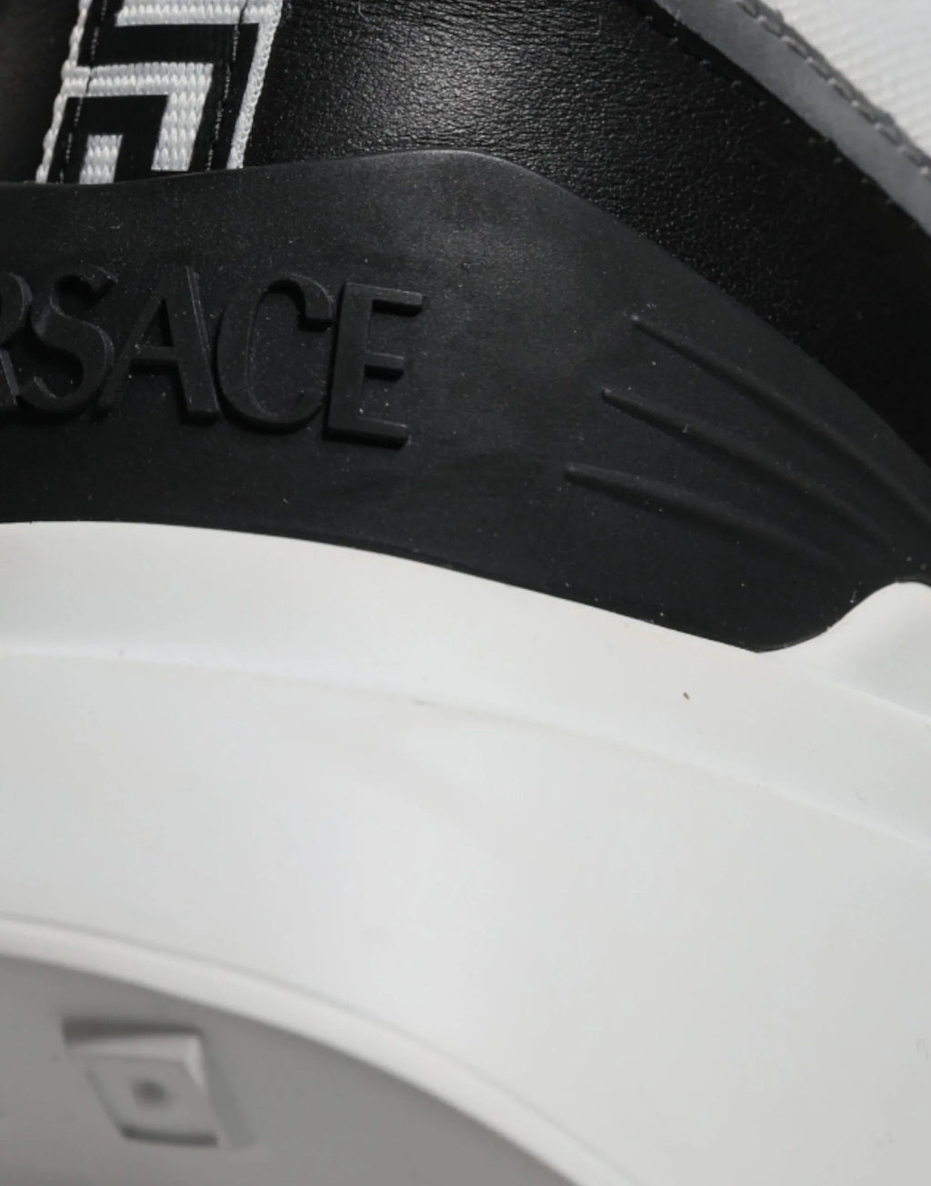 Versace Multicolor Canvas Quad Fabric Medusa Low Top Sneakers Shoes - Zeiniez