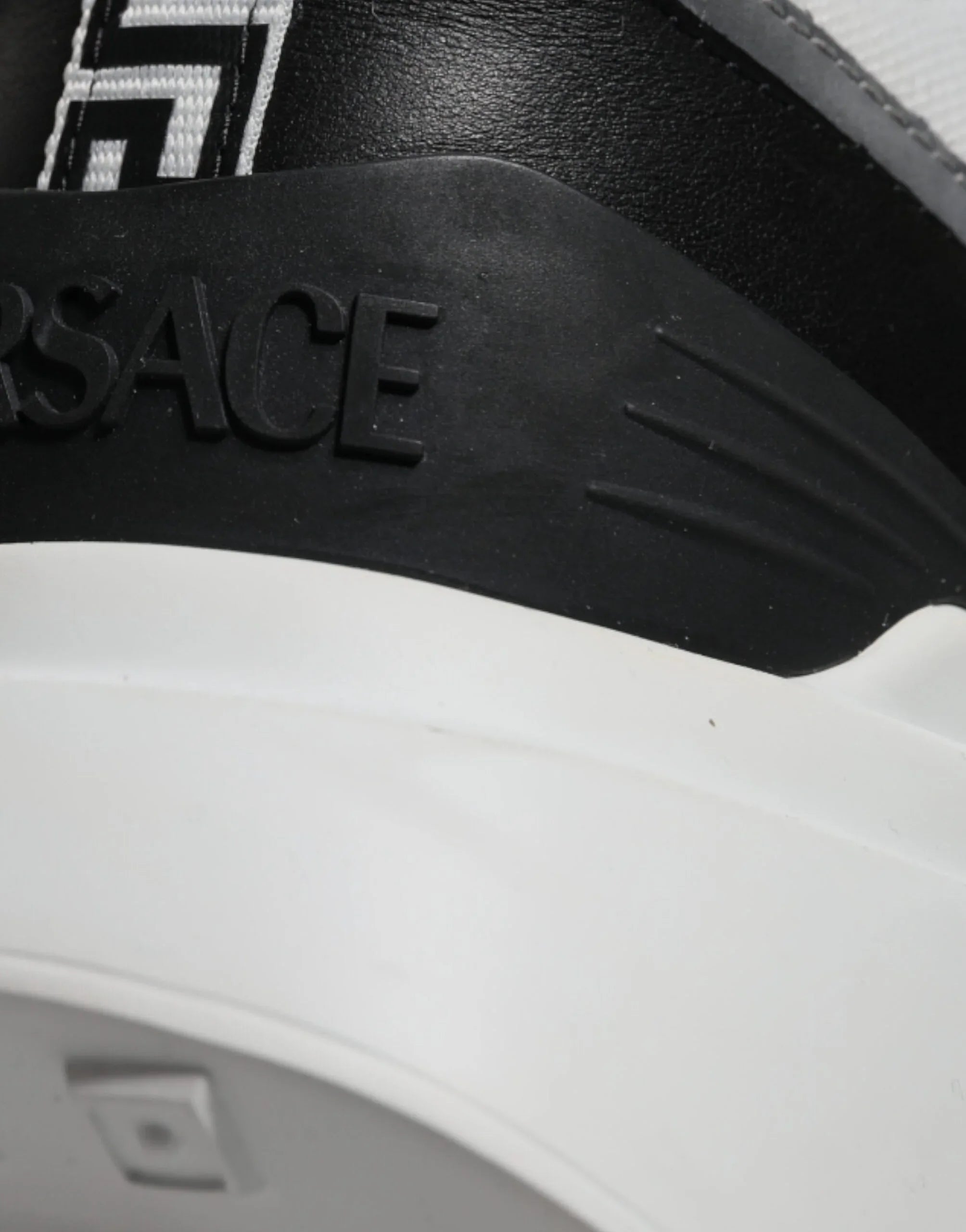 Versace Multicolor Canvas Quad Fabric Medusa Low Top Sneakers Shoes - Zeiniez