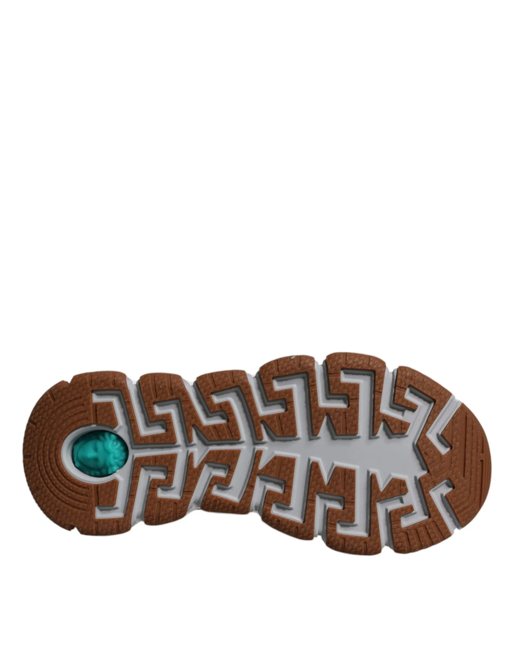 Versace White Trigreca Barocco Print Low Top Sneakers Shoes - Zeiniez