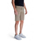 Antony Morato Beige Cotton Bermuda Shorts - Zeiniez
