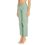 Street One Turquoise Cotton Chino Pants - Zeiniez