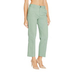 Street One Turquoise Cotton Chino Pants - Zeiniez