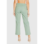 Street One Turquoise Cotton Chino Pants - Zeiniez