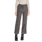 Jacqueline De Yong Gray Viscose Casual Pants - Zeiniez
