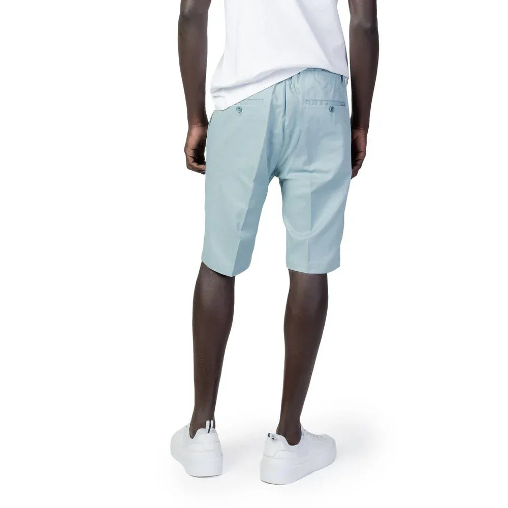 Antony Morato Bicolor Cotton Bermuda Shorts - Zeiniez
