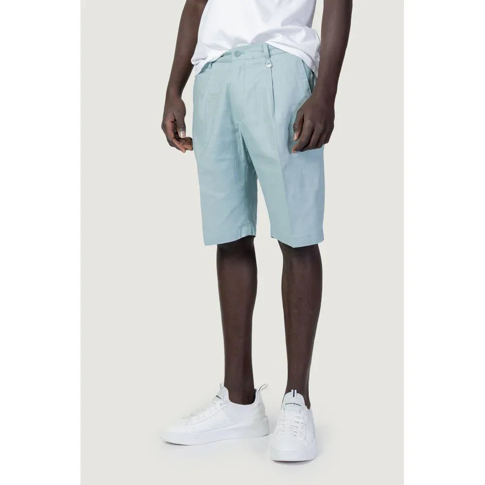 Antony Morato Bicolor Cotton Bermuda Shorts - Zeiniez