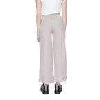 Jacqueline De Yong Gray Viscose Casual Pants - Zeiniez