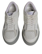 Dolce & Gabbana White DG Logo CUSTOM 2.Zero Sneakers Shoes - Zeiniez