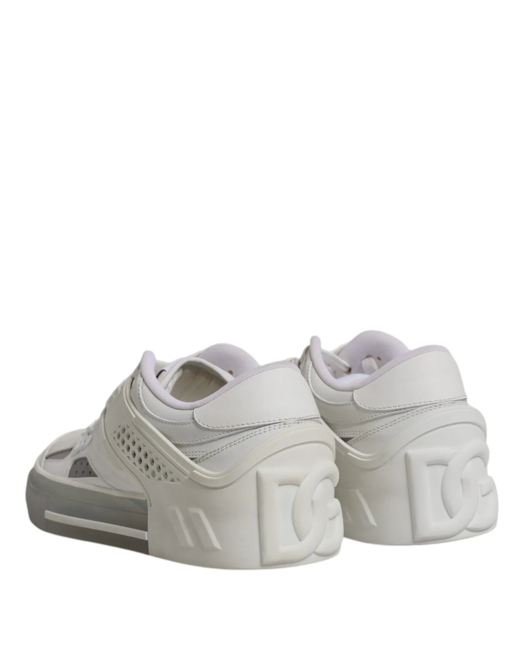 Dolce & Gabbana White DG Logo CUSTOM 2.Zero Sneakers Shoes - Zeiniez