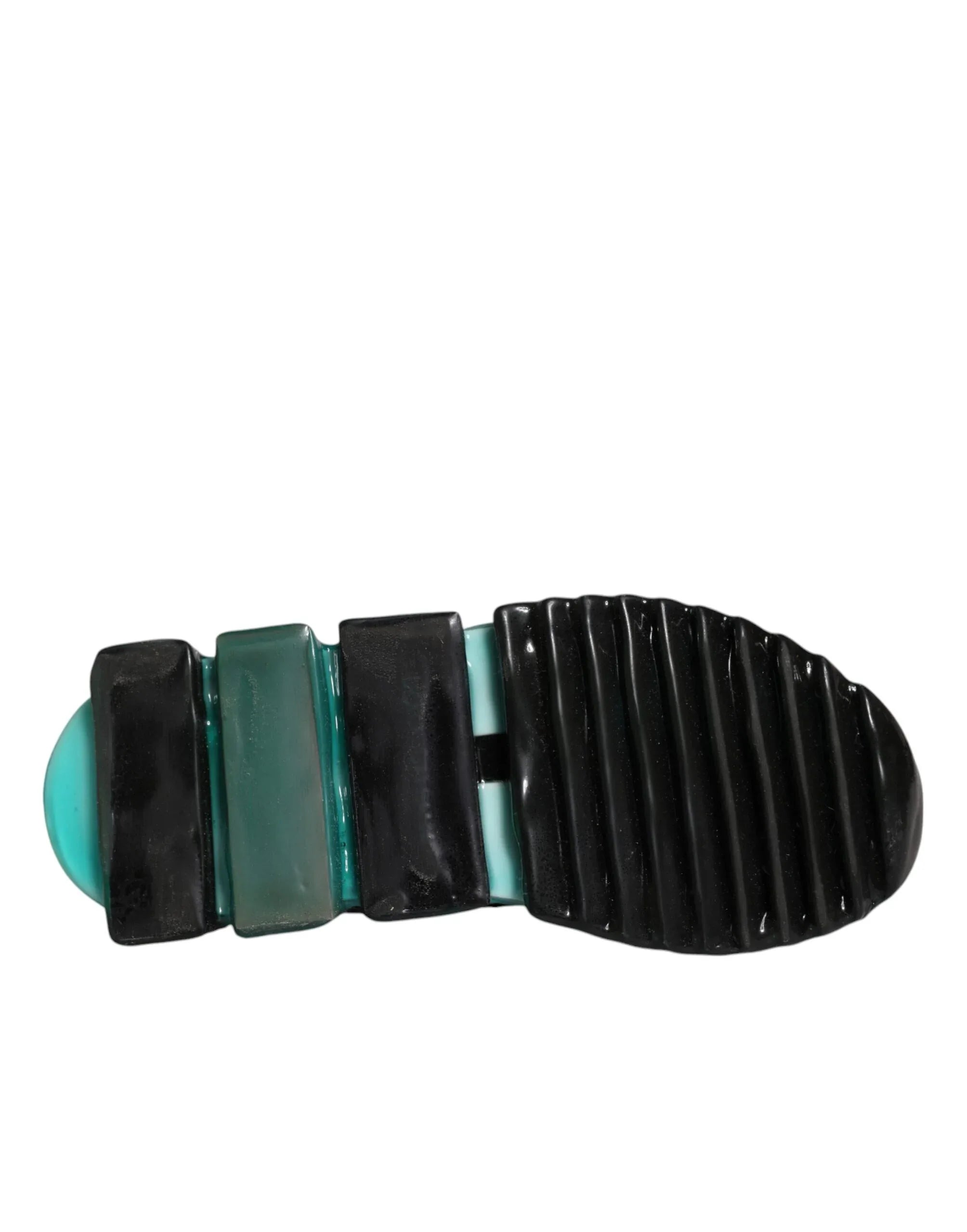 Dolce & Gabbana White Blue Sorrento Slip On Sneakers Shoes - Zeiniez