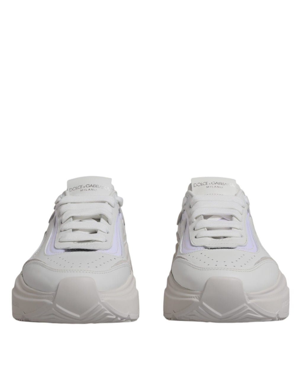 Dolce & Gabbana White Daymaster Low Top Sneakers Shoes - Zeiniez