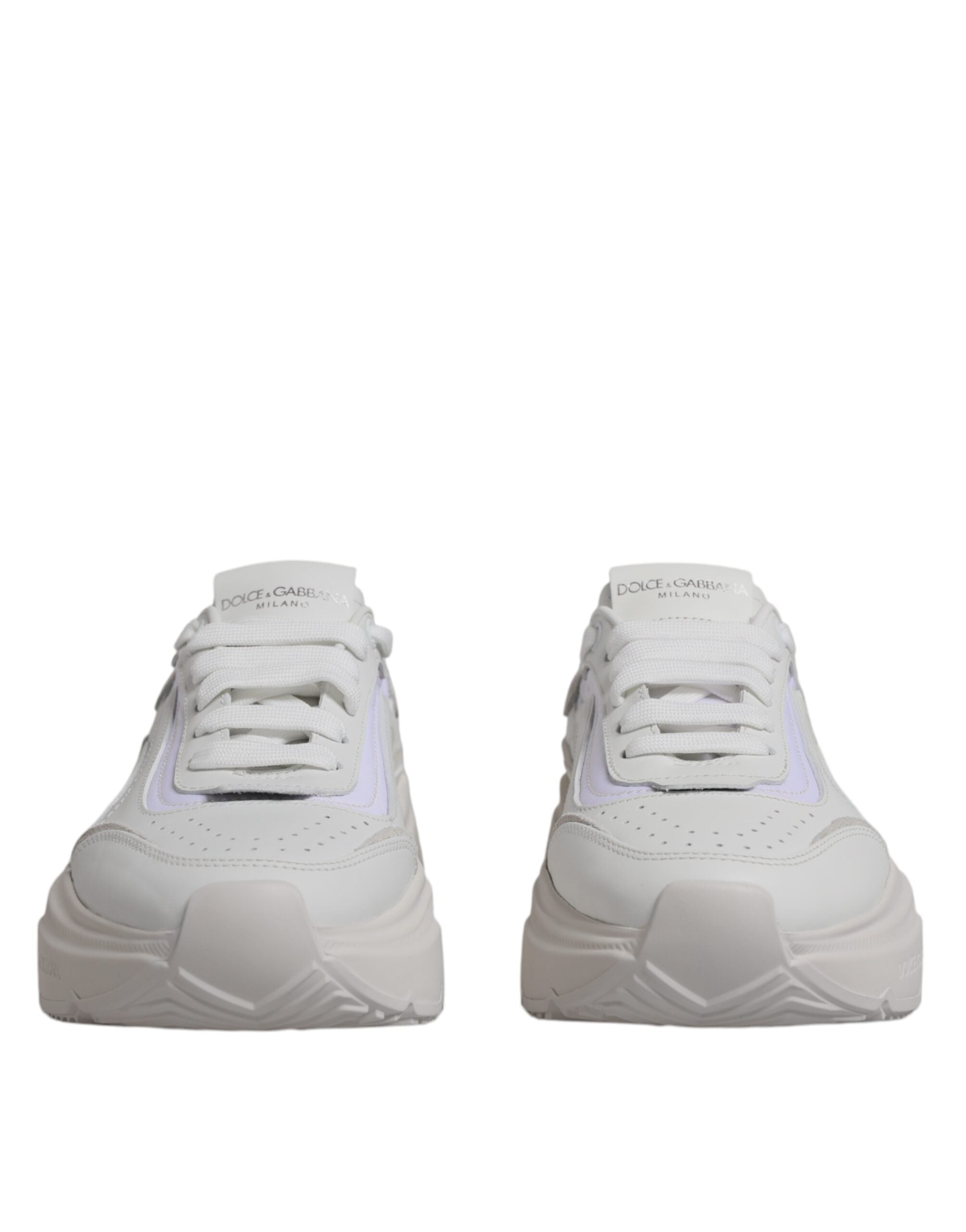 Dolce & Gabbana White Daymaster Low Top Sneakers Shoes - Zeiniez